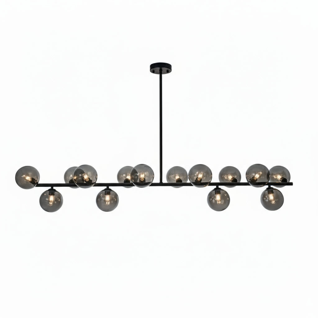 ZODO Modern Pendant 14 Light (Black)