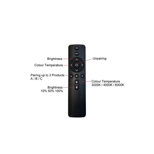 KARL 2 Wave Crystal Pendant Tri-Colour LED (Gold)