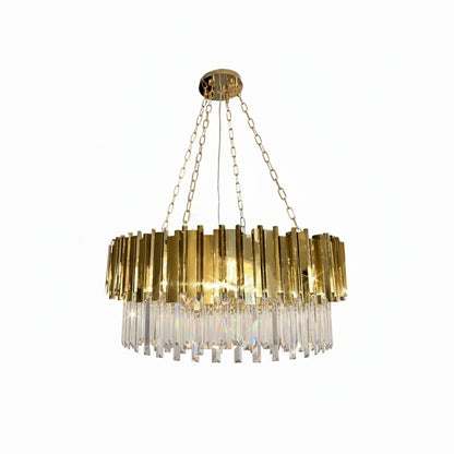 SOPHIE Crystal Chandelier 12 Light 800mm Gold