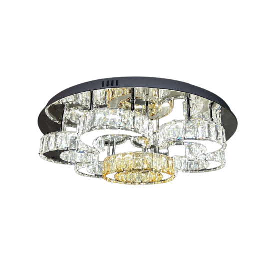 FRED Crystal Ceiling Light Tri-Colour LED 600mm