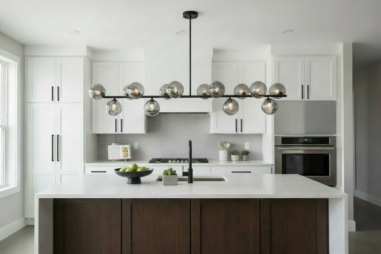 ZODO Modern Pendant 14 Light (Black)