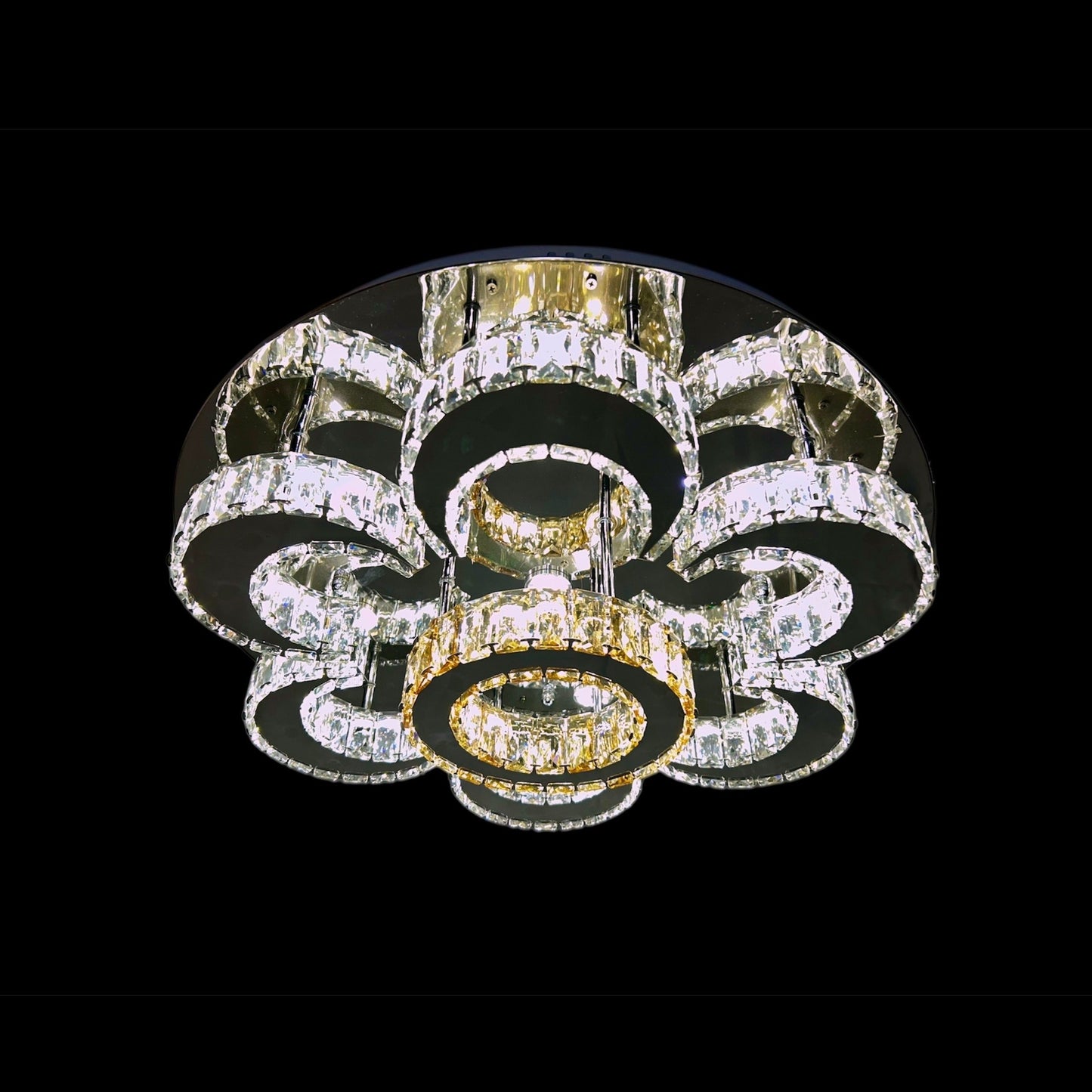 FRED Crystal Ceiling Light Tri-Colour LED 600mm