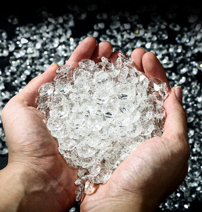 EDAN Crystal Ceiling Light Tri-Colour LED 400mm (Gold)