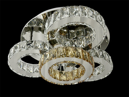 FRED Crystal Ceiling Light Tri-Colour LED 500mm