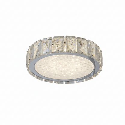 EDAN Crystal Ceiling Light Tri-Colour LED 300mm (Chrome)