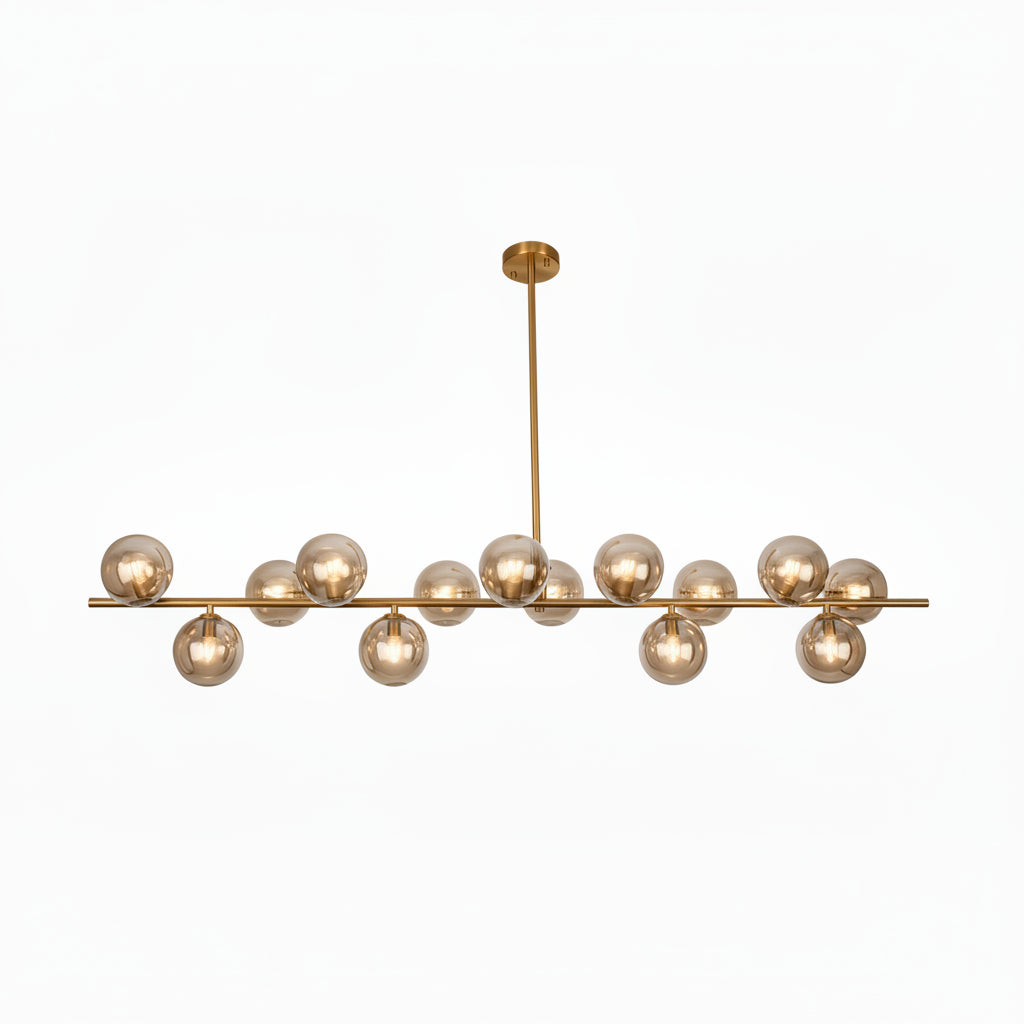 ZODO Modern Pendant 14 Light (Brass)