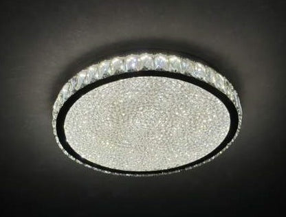 EDAN Crystal Ceiling Light Tri-Colour LED 500mm (Chrome)